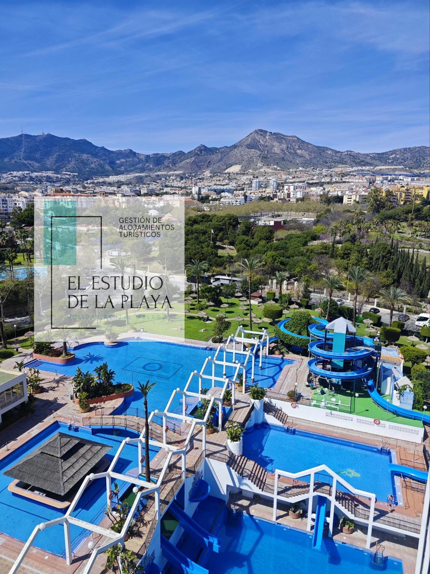 El Estudio De La Playa Benalbeach Vistas Al Mar بينالماذينا المظهر الخارجي الصورة