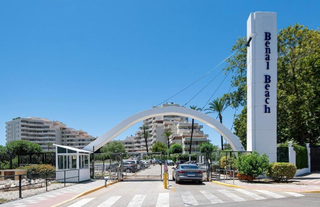 El Estudio De La Playa Benalbeach Vistas Al Mar بينالماذينا المظهر الخارجي الصورة